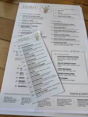 Menu photo 8 Maize Cocina And Cocktails Westfield, NJ Menu photo 8 Maize Cocina And Cocktails Westfield, NJ