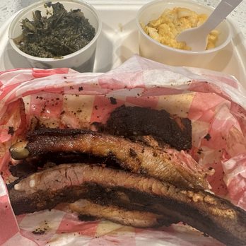 RC's Ribs & Soul - Ribs with "sides" which were in tiny salad dressing cups - Barbeque Near Me - Clinton, Maryland RC's Ribs & Soul - Ribs with "sides" which were in tiny salad dressing cups - Barbeque Near Me - Clinton, Maryland