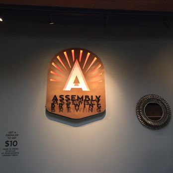 Assembly Brewing - Cool sign - Pizza Near Me - Portland, Oregon