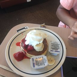 Strawberry pancake Strawberry pancake