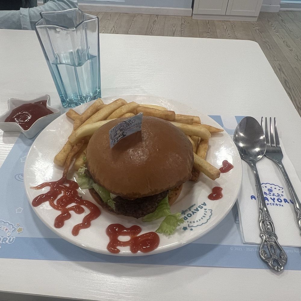 Asayoru Maid Cafe - Milky's American burger - Themed Cafes Near Me - Monterey Park, California Asayoru Maid Cafe - Milky's American burger - Themed Cafes Near Me - Monterey Park, California