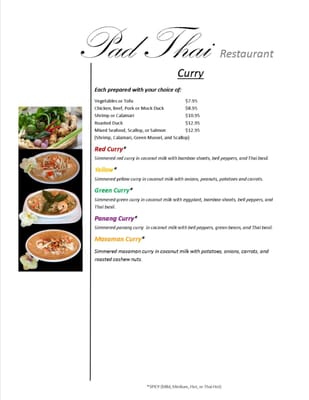 Menu photo 6 Pad Thai Restaurant Escondido, CA Menu photo 6 Pad Thai Restaurant Escondido, CA