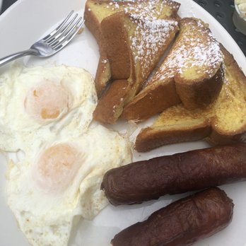 Zak's Diner - Eggs and French toast with sausage - Diners Near Me - Ottawa, Ontario Zak's Diner - Eggs and French toast with sausage - Diners Near Me - Ottawa, Ontario