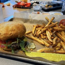 Just Burgers - Cheeseburger French fries