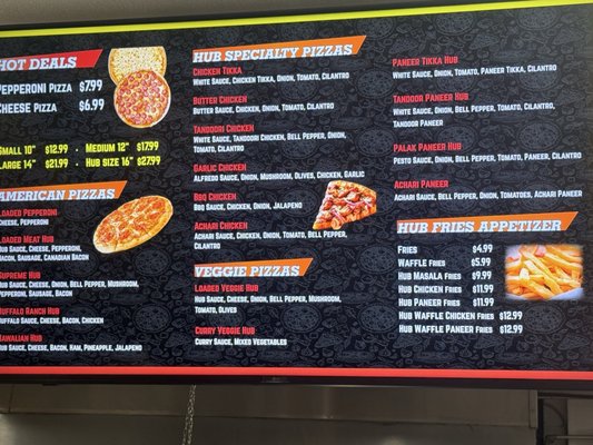 Menu photo 2 The pizza hub Riverside, CA