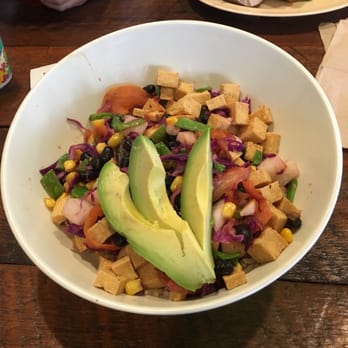 Green Tomato Grill - BBQ Crispy Tofu Bowl - New American Near Me - Brea, California