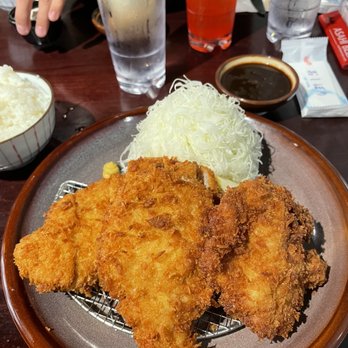 Koromo - Pork loin, filet, and chicken katsu combo - Japanese Near Me - Aiea, Hawaii Koromo - Pork loin, filet, and chicken katsu combo - Japanese Near Me - Aiea, Hawaii