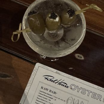 Reelhouse Oyster Bar - Caviar martini - Salad Near Me - Boston, Massachusetts Reelhouse Oyster Bar - Caviar martini - Salad Near Me - Boston, Massachusetts