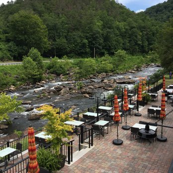 Tapoco Tavern - The newly renovated patio has a wonderful river view - Resorts Near Me - Robbinsville, North Carolina Tapoco Tavern - The newly renovated patio has a wonderful river view - Resorts Near Me - Robbinsville, North Carolina