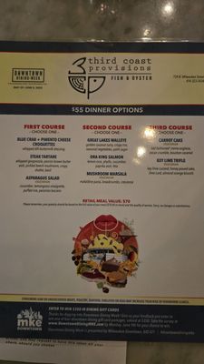 Menu photo 2 Third Coast Provisions Milwaukee, WI