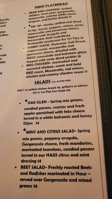 Menu photo 8 The Haus Bistro Calimesa, CA