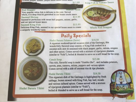 Menu photo 6 Garifuna Flava Chicago, IL