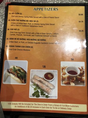 Menu photo 4 Pho 78 - Westminster Westminster, CO