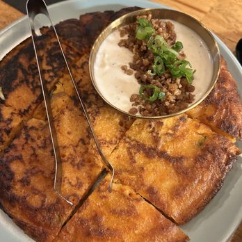 Birdies by Chef Kevin Lee - Kim Chi Pancake - Steakhouses Near Me - Edmond, Oklahoma