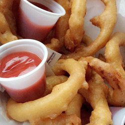 Jon's Country Burgers - Handmade onion rings