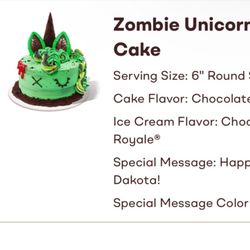 Baskin-Robbins - What we ordered