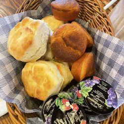 Cracker Barrel Old Country Store - Biscuits and corn muffins