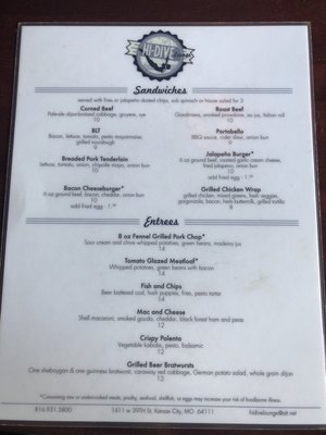 Menu photo 1 Hi-Dive Lounge Kansas City, MO Menu photo 1 Hi-Dive Lounge Kansas City, MO