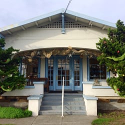 Juniper Salon - Look for the little white house with our namesake; two big juniper bushes on either side of the front steps!