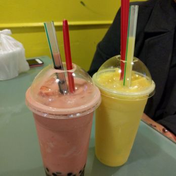 Gogo Ice - strawberry and mango smoothies - Shaved Ice Near Me - Houston, Texas