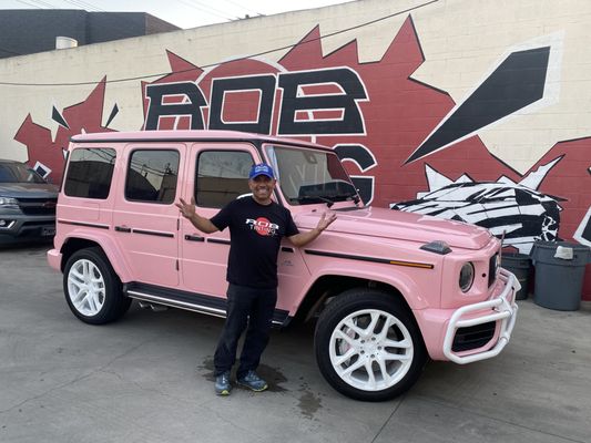 Photo of Rob's Glass Tinting - Culver City, CA, US. Mbz G class Wrap