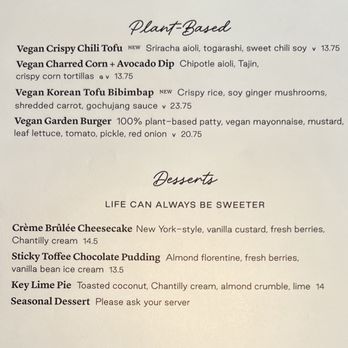 Earls Kitchen + Bar - Vegan menu - New American Near Me - Orlando, Florida