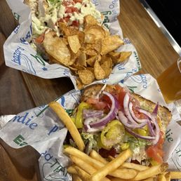 Chicken Bacon Grinder & Torpedo Sandwich (added banana peppers) Chicken Bacon Grinder & Torpedo Sandwich (added banana peppers)
