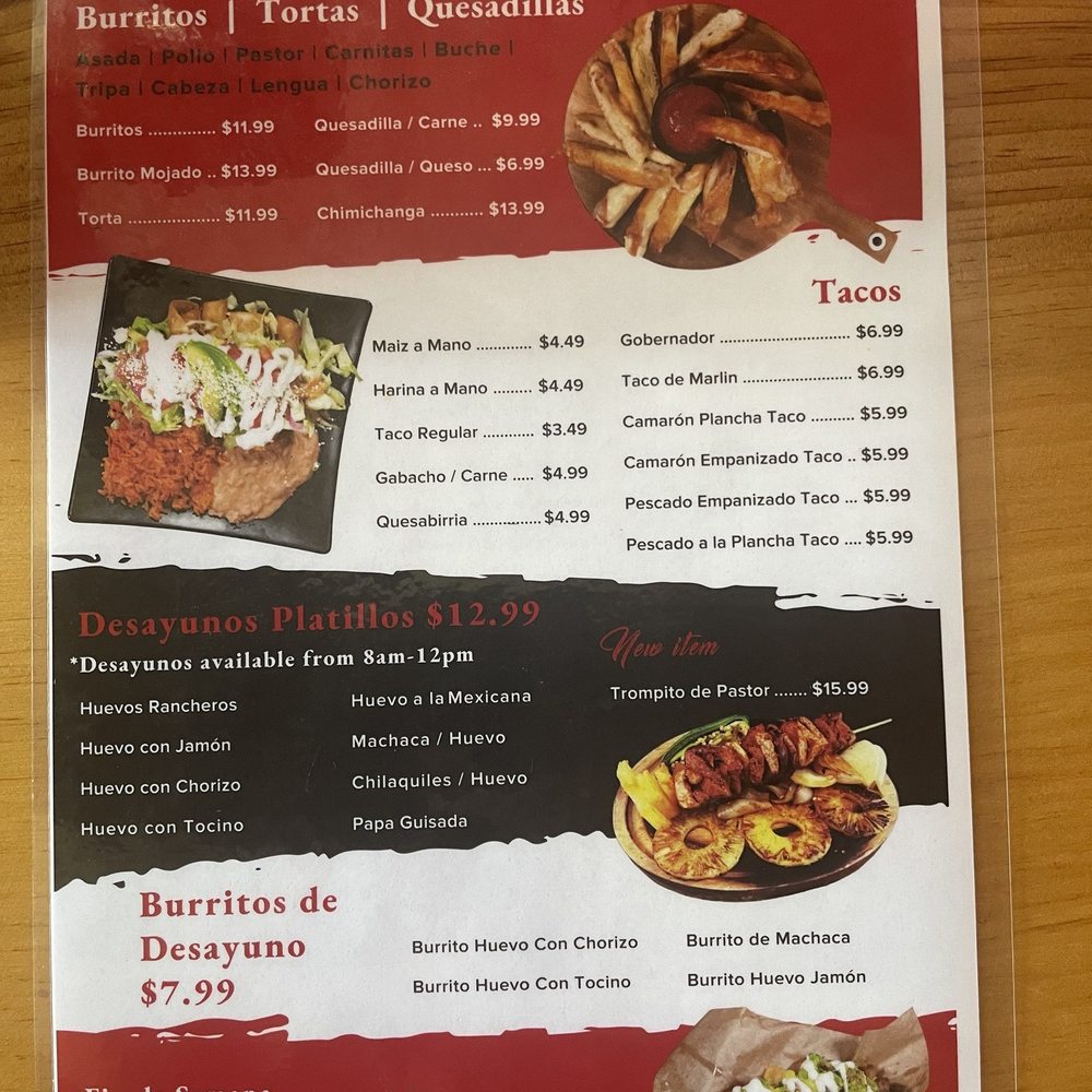 El Tranvia Restaurant - Menu 2024 - Mexican Near Me - Coachella, California