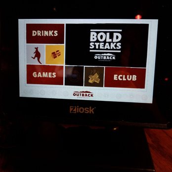 Outback Steakhouse - Table computer - Steakhouses Near Me - Reno, Nevada
