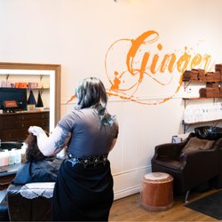 Ginger & Maude Hair Salon - Hairstylist at work at Ginger & Maude on Fremont