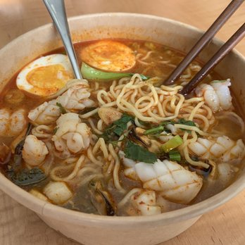 Noodle 501 - Seafood Tom Yum Ramen - Thai Near Me - Durham, North Carolina Noodle 501 - Seafood Tom Yum Ramen - Thai Near Me - Durham, North Carolina