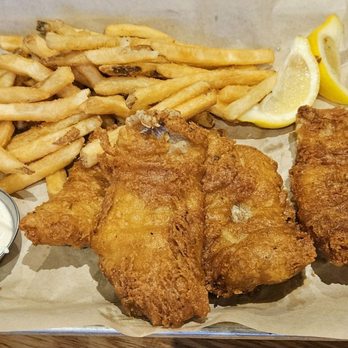 BJ's Restaurant & Brewhouse - Fish & chips - New American Near Me - Vacaville, California