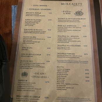 Restaurant Piedra Escondida - Dinner menu - Seafood Near Me - Tulum, ROO Restaurant Piedra Escondida - Dinner menu - Seafood Near Me - Tulum, ROO