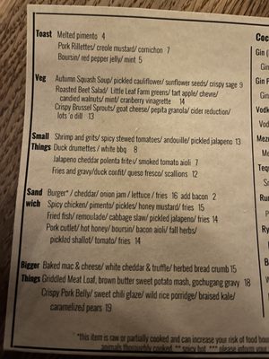 Menu photo 7 The Slow Rhode Providence, RI Menu photo 7 The Slow Rhode Providence, RI