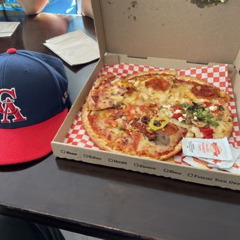 Great choices of pizza