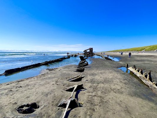 Wreck of the Peter Iredale by null