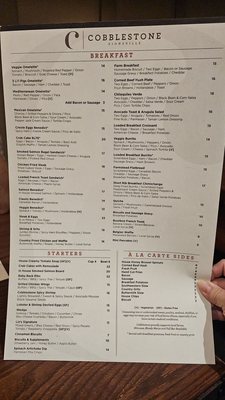 Menu photo 1 Cobblestone Zionsville Zionsville, IN Menu photo 1 Cobblestone Zionsville Zionsville, IN