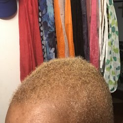 Looks like something was nawing on my head