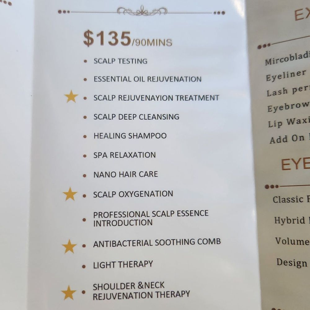 DR Head Spa - Price list - Day Spas Near Me - Corona, California DR Head Spa - Price list - Day Spas Near Me - Corona, California