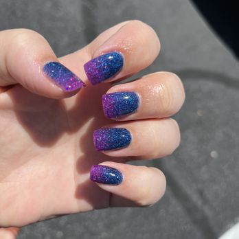 Love Kim Nails - Ombré galaxy SNS mani powder colors 156 and 64 courtesy of Adam at Love Kim Nails - Nail Salons Near Me - Peoria, Arizona Love Kim Nails - Ombré galaxy SNS mani powder colors 156 and 64 courtesy of Adam at Love Kim Nails - Nail Salons Near Me - Peoria, Arizona