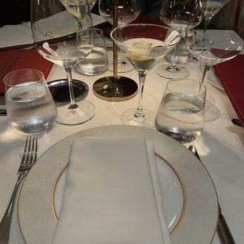 Delmonico's - The table setup - Steakhouses Near Me - New York, New York