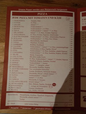 Menu photo 1 Pappa e Ciccia Hettenshausen, BY