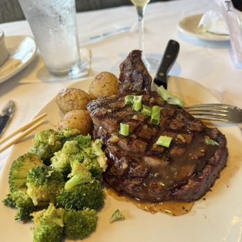 Bonefish Grill - This was a 14 ounce ribeye in bourbon and pineapple - Seafood Near Me - Stuart, Florida