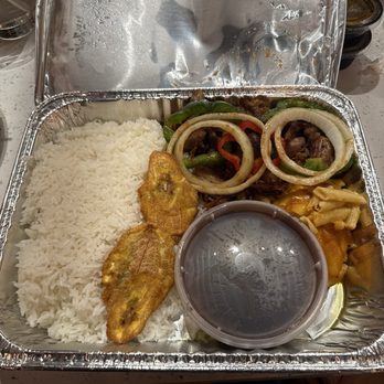 Joyeuse's caribbean - Griot plantains Mac n cheese white rice with beans - Haitian Near Me - Oakland Park, Florida Joyeuse's caribbean - Griot plantains Mac n cheese white rice with beans - Haitian Near Me - Oakland Park, Florida