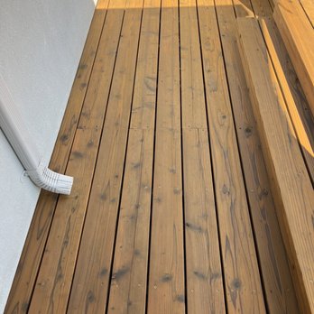 Kings Refinish - Roof deck after sanding and refinishing - Decks & Railing Near Me - Redwood City, California