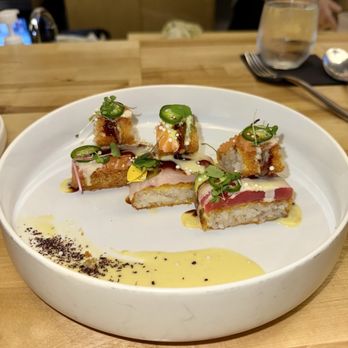 Fukuro Bar & Sushi - * THE STAR WARS 9/10 Well let's just say after this photo not even a piece of rice left very fresh and delicious. - Sushi Bars Near Me - Evans, Georgia
