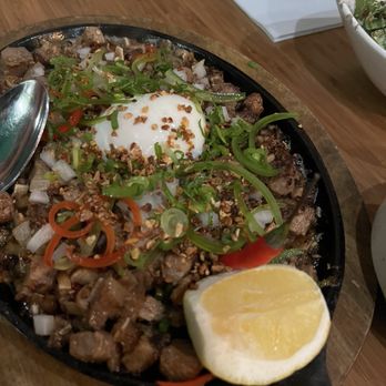 Kilig - Fried Oink Oink Pork Adobo - not my fav - Filipino Near Me - Seattle, Washington