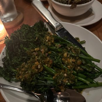 Louie - Broccolini, Calabrian Vinaigrette Brussels Sprouts, Lemon, Caper, Pecorino - Italian Near Me - Clayton, Missouri Louie - Broccolini, Calabrian Vinaigrette Brussels Sprouts, Lemon, Caper, Pecorino - Italian Near Me - Clayton, Missouri