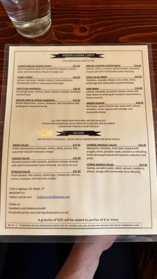 Menu photo 8 Hidden Cuisine Moab, UT Menu photo 8 Hidden Cuisine Moab, UT