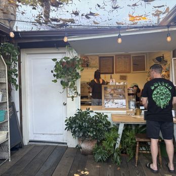 Garden Coffee - Outside - Cafes Near Me - San Diego, California